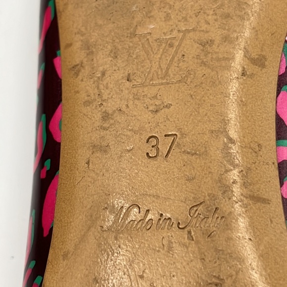 Louis Vuitton Stephen Sprouce Leopard Flats -  with COA - Picture 11 of 15